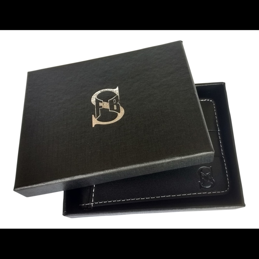 RFID Blocking, 100% Genuine Leather Wallet - Picture 4 of 8